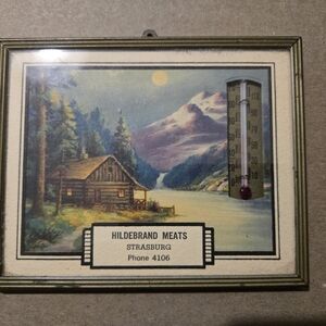 American Vintage Rustic Cabin Thermometer